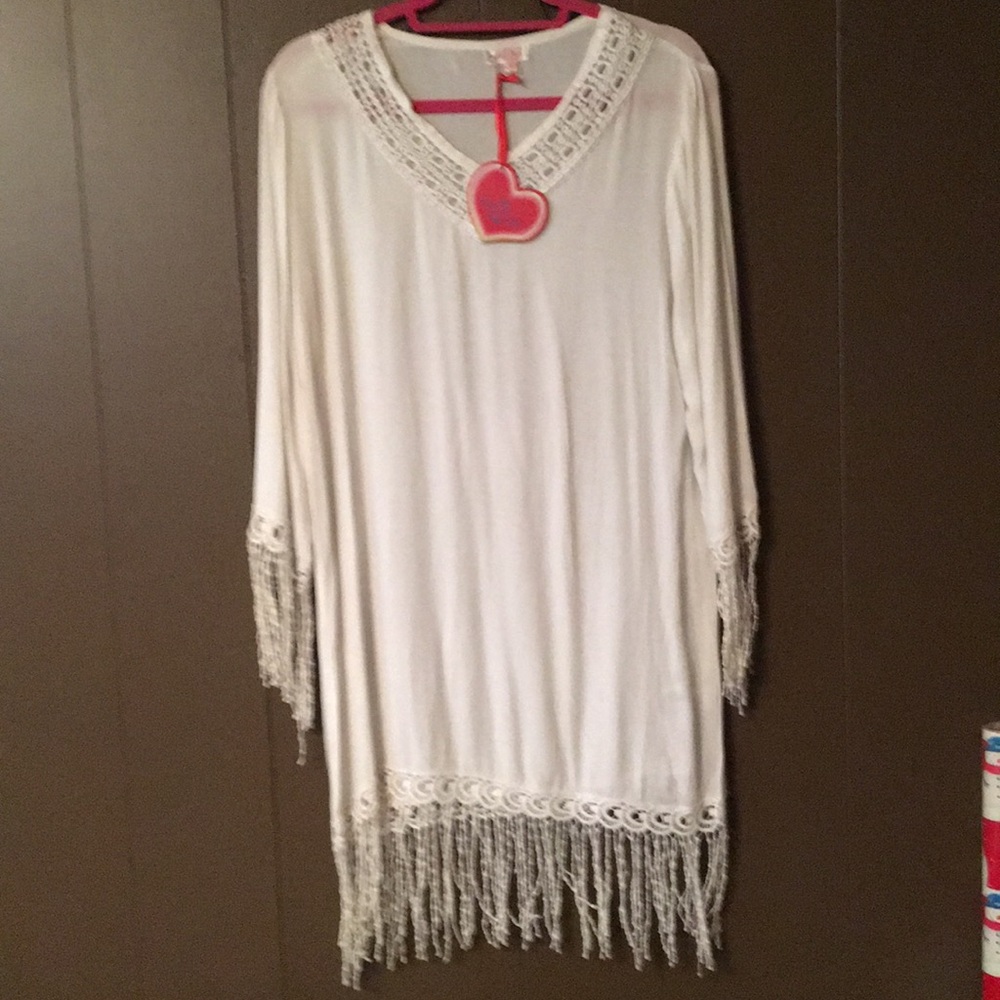 Fringed dress